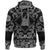 Viking Hoodie Wolf Head Howling with Bandana Paisley Style RLT12 - Wonder Print Shop