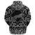 Viking Hoodie Wolf Tattoo In Traditional Celtic Style with Bandana Paisley Style RLT12 - Wonder Print Shop