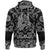 Viking Hoodie Wolf with Bandana Paisley Style RLT12 - Wonder Print Shop