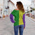 Mardi Gras Off Shoulder Sweater Colorful Style LT6 - Wonder Print Shop