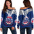 Toa Samoa Rugby Women Off Shoulder Sweater Siva Tau Jersey LT6 - Wonder Print Shop