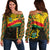 Ghana Off Shoulder Sweater LT6 - Wonder Print Shop