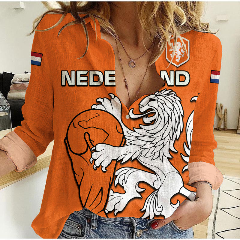 neetherlands-football-world-cup-2022-women-casual-shirt