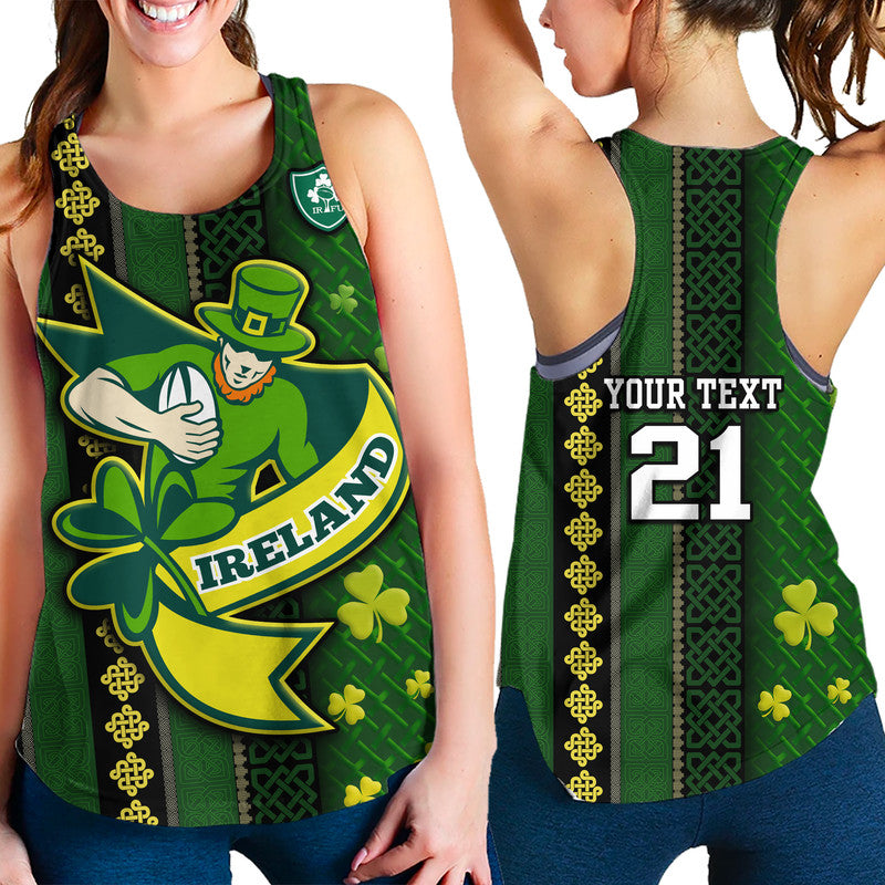 custom-personalised-ireland-celtic-knot-rugby-women-racerback-tank-irish-gold-and-green-pattern