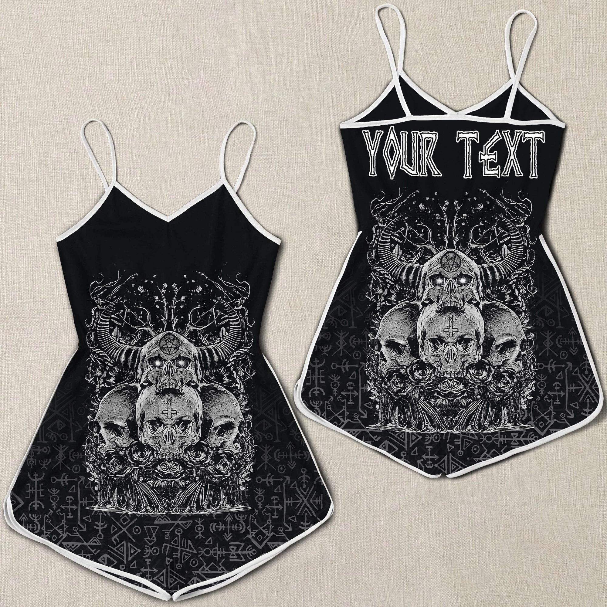 custom-viking-skull-honor-women-rompers