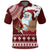 Tropical Christmas Tanned Santa Claus Hawaii Polo Shirt - Wonder Print Shop