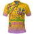 Polo Shirt Mardi Gras Throw Me Something Mister (Gold) - Wonder Print Shop