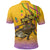 Polo Shirt Mardi Gras Throw Me Something Mister (Gold) - Wonder Print Shop