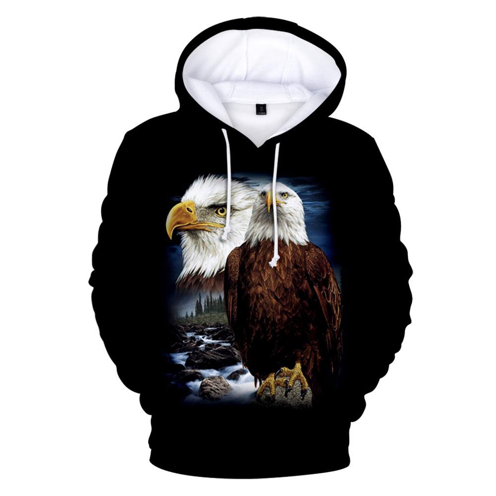 Eagle Native American All Over Hoodie LT10 - Wonder Print Shop