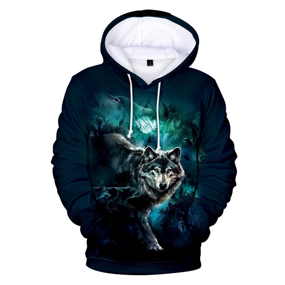 Turquoise Mystery Wolf Native American All Over Hoodie LT10 - Wonder Print Shop