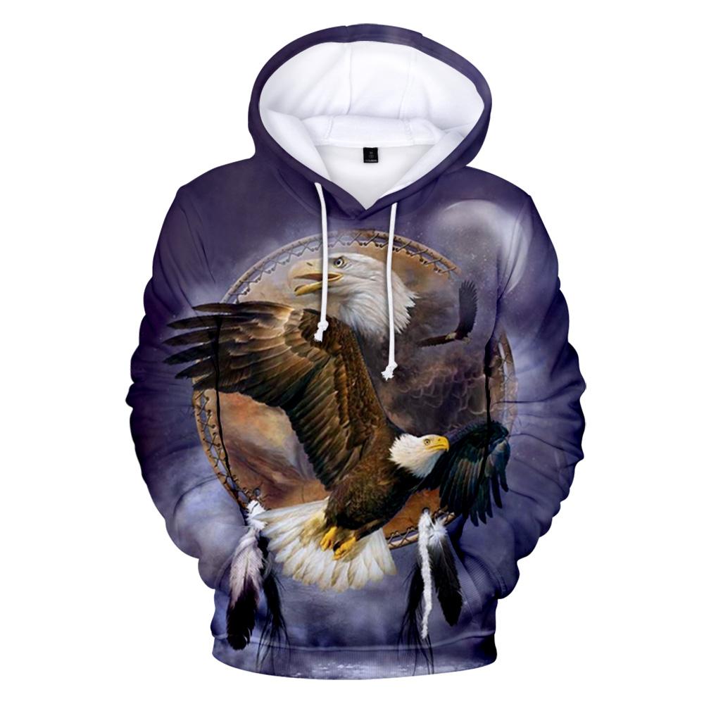 Eagle Dreamcatcher Native American All Over Hoodie LT10 - Wonder Print Shop