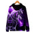 Wolf Purple Native American All Over Hoodie LT10 - Wonder Print Shop