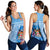 Fiji Dreamy Women Racerback Tank Tapa Pattern LT13 - Wonder Print Shop