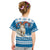 Sweden Blue Yule Goat Dala Horse Christmas Pattern Kid T shirt - Wonder Print Shop