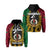 Custom Vanuatu Zip Hoodie Mix Maori Aotearoa LT6 - Wonder Print Shop