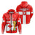 Custom Switzerland Football Hoodie Schweizer Pati Champion 2022 World Cup LT13 - Wonder Print Shop