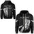 Custom Personalised New Zealand Rugby Zip Hoodie Haka All Black mix Ta Moko LT13 - Wonder Print Shop