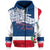 Dominican Republic Hoodie Independence Day Flag Style - Wonder Print Shop