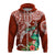 Custom Polynesian Birthday Zip Up Hoodie Legends Are Born In February - Wonder Print Shop