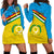 (Custom Personalised) Vanuatu Torba Province Hoodie Dress - Flag Style LT12 - Wonder Print Shop