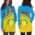 (Custom Personalised) Vanuatu Torba Province Hoodie Dress - Flag Style LT12 - Wonder Print Shop