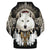 White Wolf Chief Native American All Over Hoodie LT10 - Wonder Print Shop