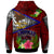 American Samoa Hoodie Custom American Samoa Eagle Flag Style With Polynesian Patterns Hoodie LT10 - Wonder Print Shop