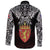 Viking Long Sleeve Button Shirt Norway Viking Symbol RLT12 - Wonder Print Shop