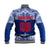 Custom Personalised And Number Toa Samoa Rugby Baseball Jacket Siva Tau LT6 - Wonder Print Shop