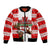 Christmas Moose Canada Bomber Jacket Flag Style  LT6 - Wonder Print Shop