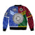 Samoa and Vanuatu Bomber Jacket Together LT8 - Wonder Print Shop