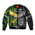 New Zealand Maori All Black And Australia Kangaroos Aboriginal Bomber Jacket Rugby Together LT8 - Wonder Print Shop