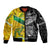 New Zealand Maori All Black And Australia Wallabies Aboriginal Bomber Jacket Rugby Together LT8 - Wonder Print Shop