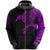 Viking The Raven Of Odin Tattoo Zip Hoodie Purple RLT12 - Wonder Print Shop