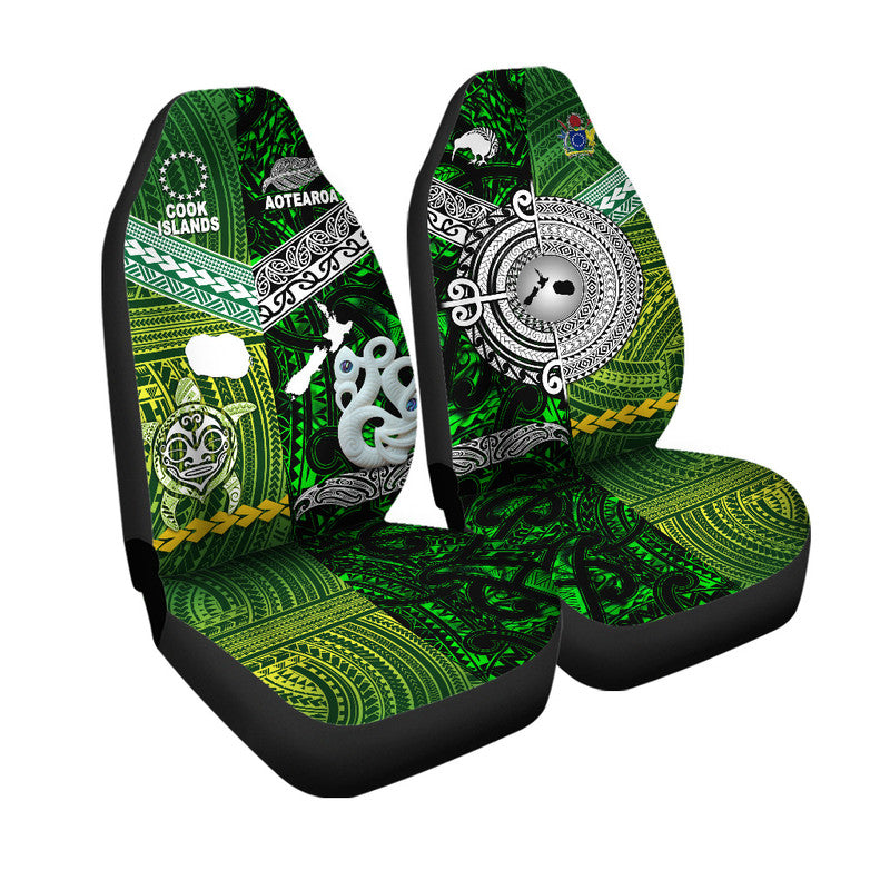 new-zealand-and-cook-islands-car-seat-cover-together-green