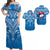 Samoa Rugby Toa Samoa Blue Style Matching Hawaiian Shirt And Dress - LT2 - Wonder Print Shop