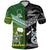 Custom New Zealand Cook Islands Polo Shirt Together Black, Custom Text And Number LT8 - Wonder Print Shop