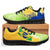 (Custom Personalised) Brazil Football World Cup 2022 Sneaker - LT2 - Wonder Print Shop