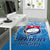 Custom Personalised Samoa Rugby Toa Samoa Blue Style Area Rug LT2 - Wonder Print Shop