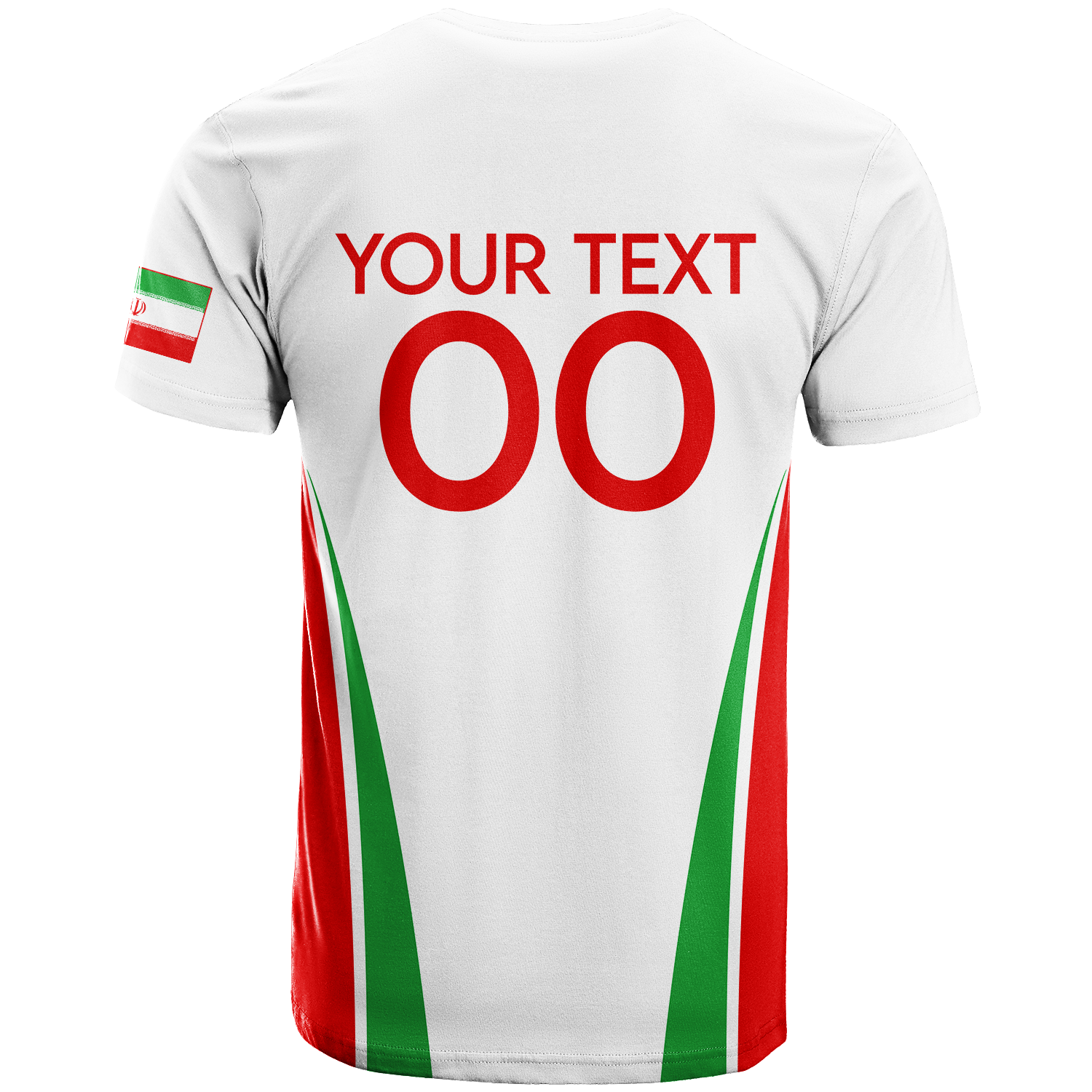 Custom Iran T Shirt Football 2022 LT2 - Wonder Print Shop