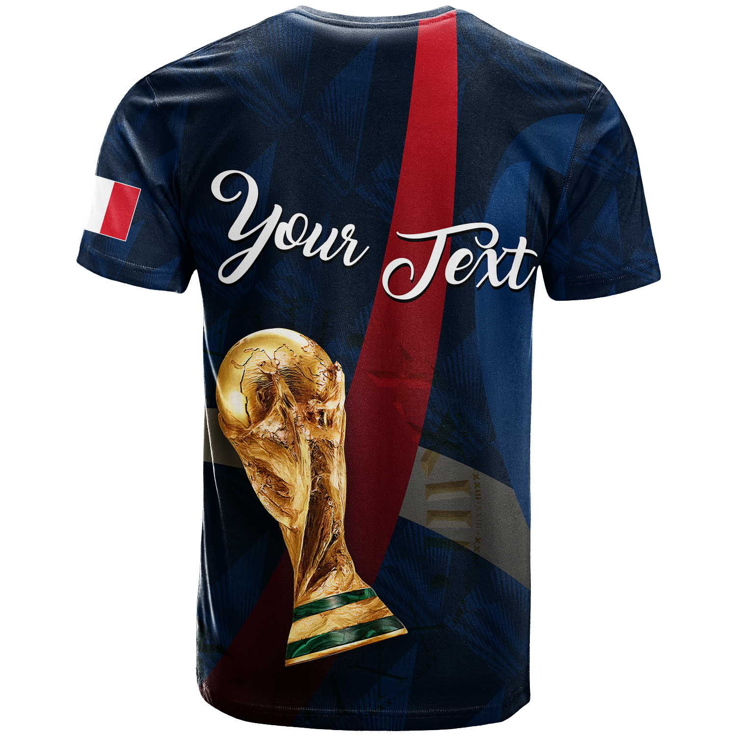 Custom France T Shirt Football 2022 LT2 - Wonder Print Shop