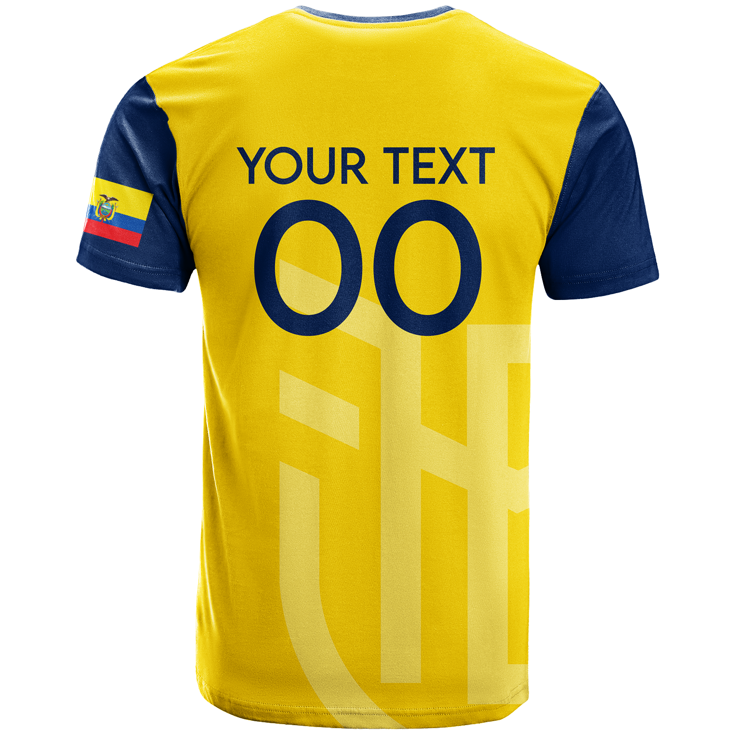 Custom Ecuado T Shirt Football 2022 LT2 - Wonder Print Shop