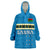 (Custom Personalised) Sanma Province Vanuatu Pig Tusk Polynesian Flag Style Wearable Blanket Hoodie - Wonder Print Shop