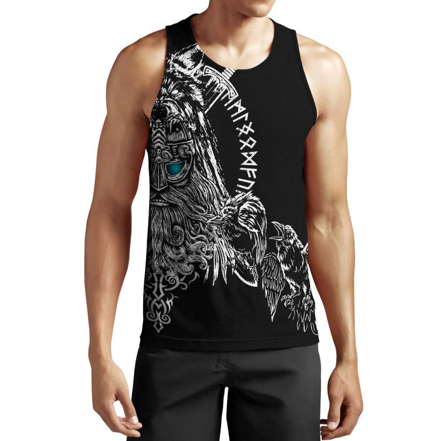 viking-clothing-odin-viking-tattoo-3d-tank-top