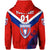 Custom Papua New Guinea Central Dabaries Hoodie Rugby Red, Custom Text And Number LT8 - Wonder Print Shop