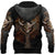 Viking Clothing Viking Skulls Hoodie RLT12 - Wonder Print Shop