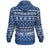 Scotland Nollaig Chridheil All - Over Hoodie Deep Cobalt Blue - Wonder Print Shop