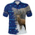 Dear Hunting Christmas Polo Shirt Navy LT8 - Wonder Print Shop