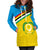 (Custom Personalised) Vanuatu Torba Province Hoodie Dress - Flag Style LT12 - Wonder Print Shop