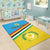 (Custom Personalised) Vanuatu Torba Province Area Rug - Flag Style LT12 - Wonder Print Shop